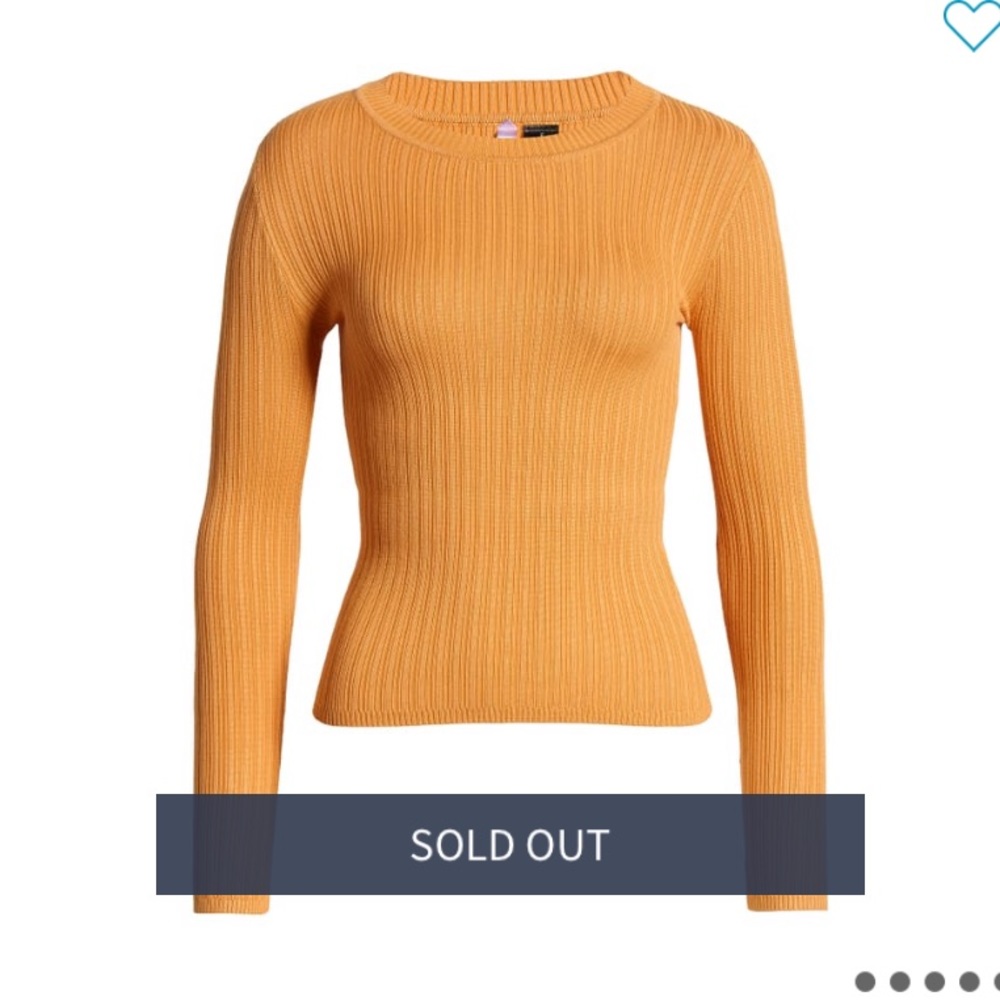 Love by Design Ribbed Crewneck Skivvy Sweater - Picture 8 of 12